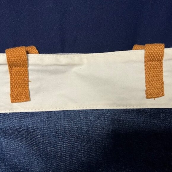 L'Occitane en Provence Denim/Canvas Tote Travel Shopping Bag 12"x14" - Picture 7 of 10